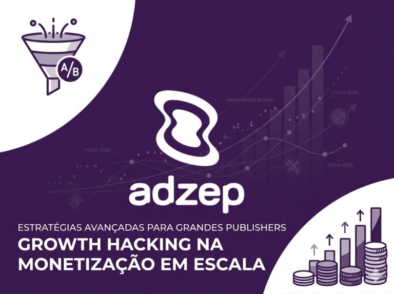 Growth Hacking na Monetização em Escala: Estratégias Avançadas para Grandes Publishers