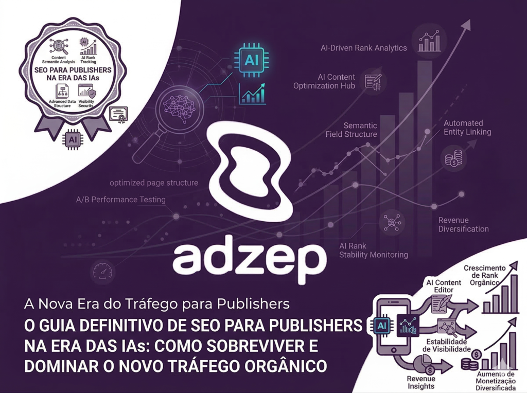 O Guia Definitivo de SEO para Publishers na Era das IAs: Como Sobreviver e Dominar o Novo Tráfego Orgânico