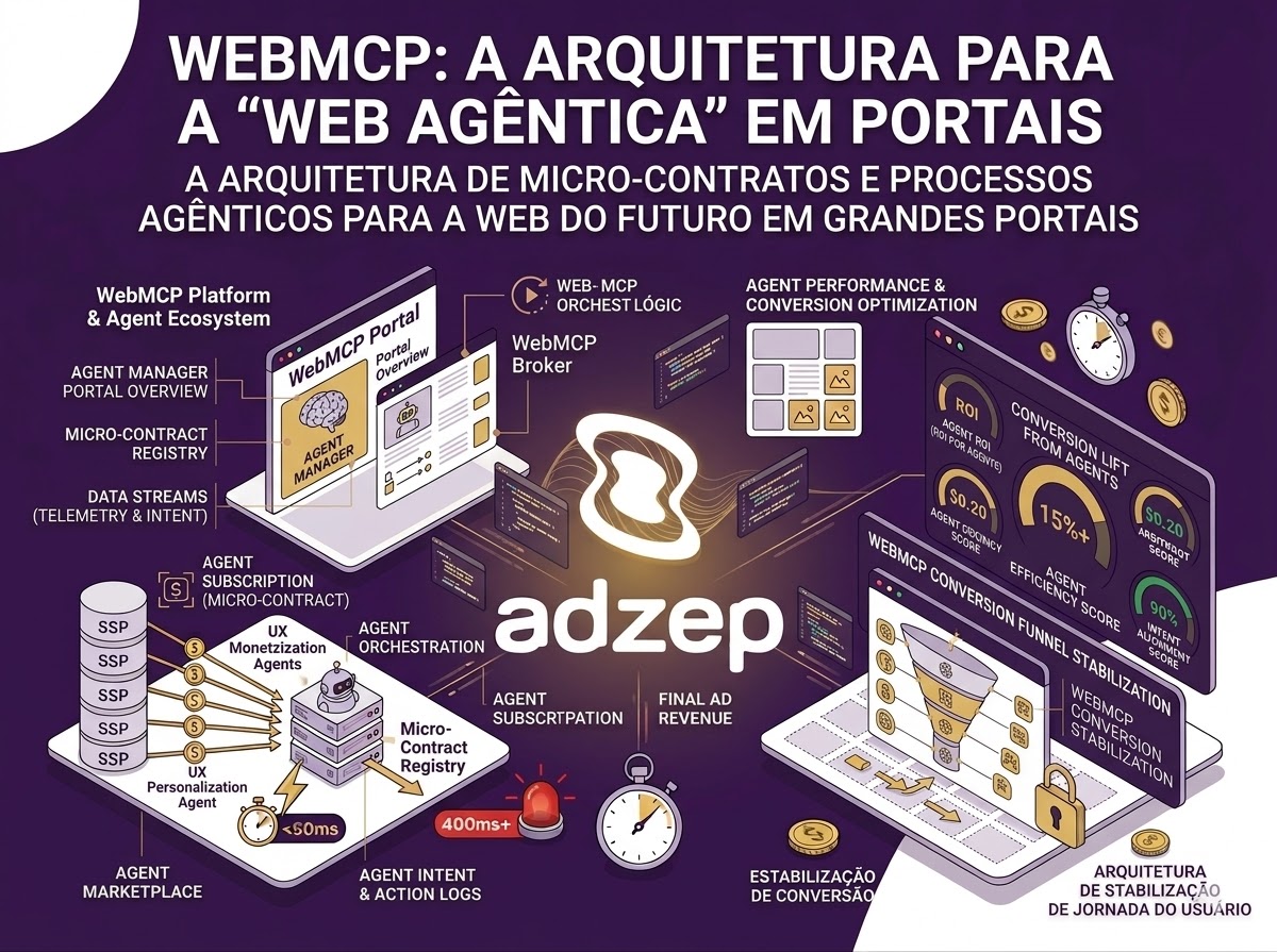 WebMCP: A Arquitetura para a “Web Agêntica” em Portais