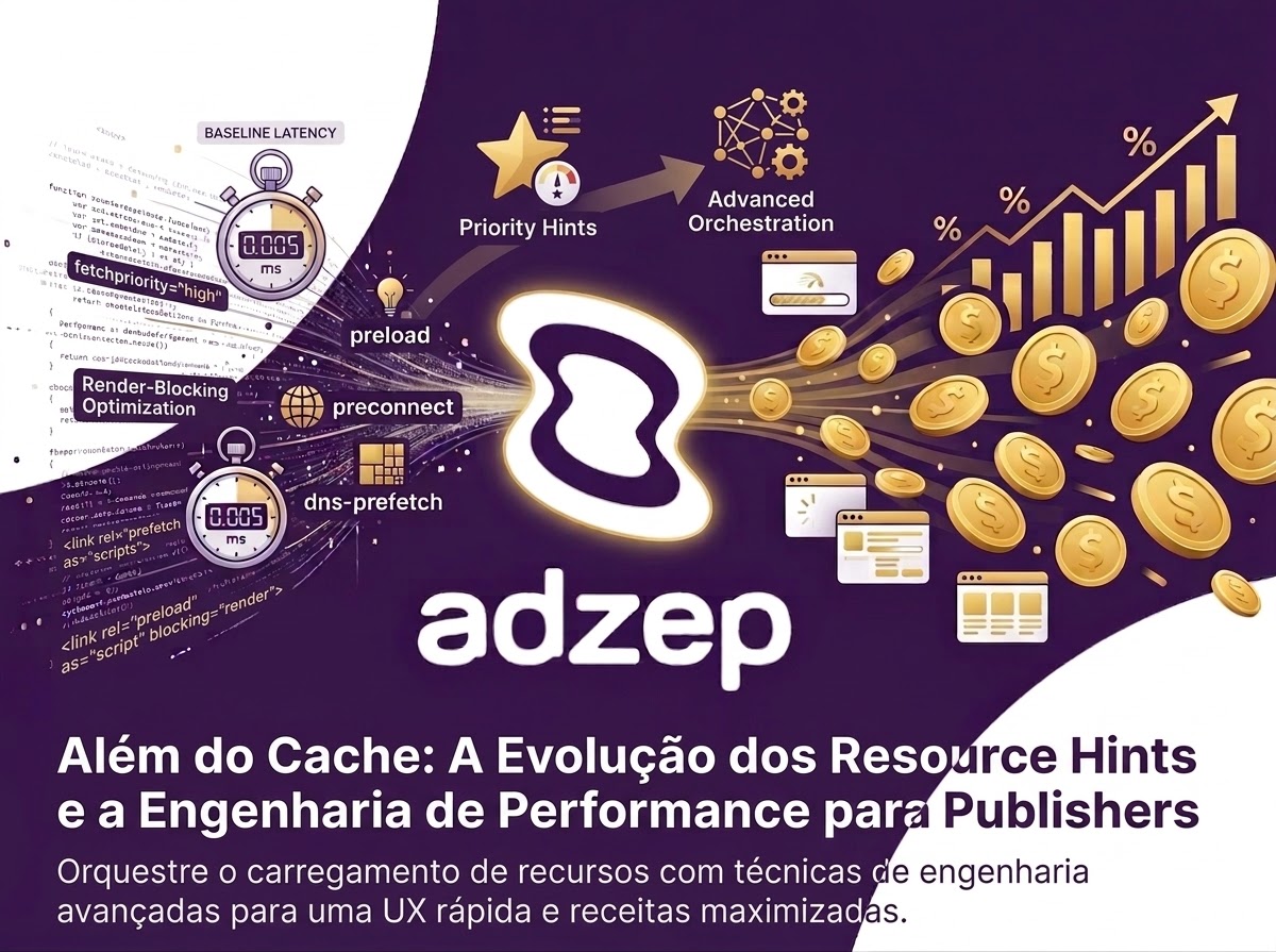 Além do Cache: A Evolução dos Resource Hints e a Engenharia de Performance para Publishers