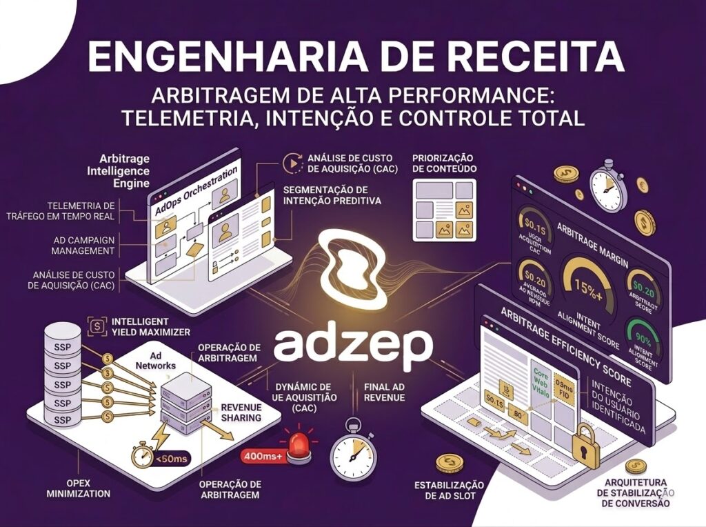 Arbitragem de Alta Performance: Telemetria, Intenção e Engenharia de Receita