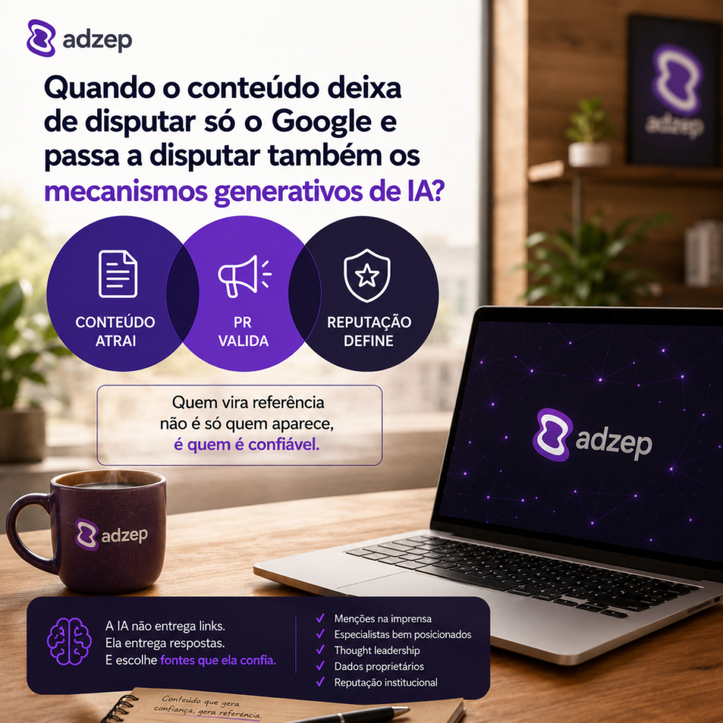 SEO, GEO e o Fim do Autor Fantasma: Por que as LLMS exigem que você apareça 2 ChatGPT Image 8 de jun. de 2026 21 52 08